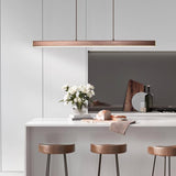 Rand industriële LED hanglamp - Stralend thuis Amsterdam
