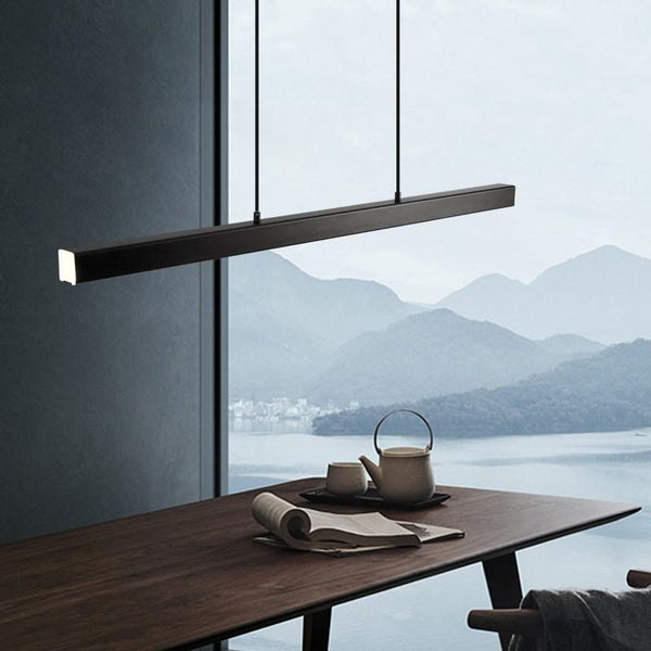 Rand industriële LED hanglamp - Stralend thuis Amsterdam