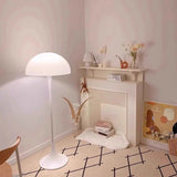 Scandinavisch Deense design LED paddenstoel vloerlamp - Stralend thuis Amsterdam
