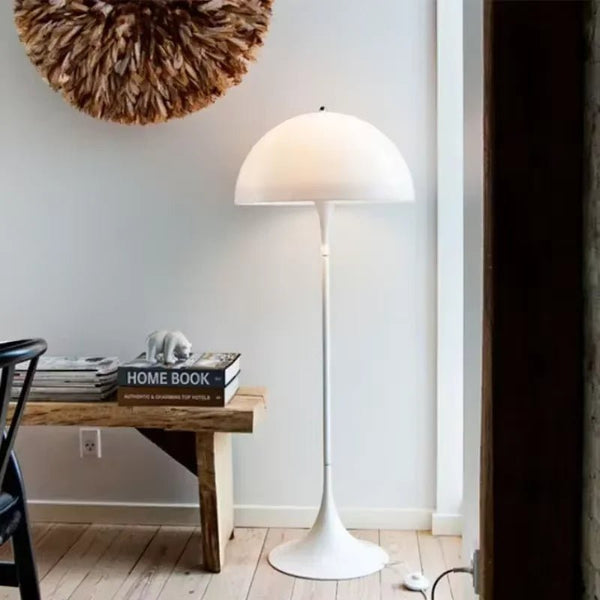 Scandinavisch Deense design LED paddenstoel vloerlamp - Stralend thuis Amsterdam