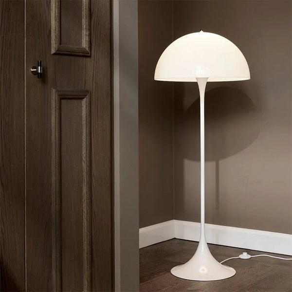 Scandinavisch Deense design LED paddenstoel vloerlamp - Stralend thuis Amsterdam