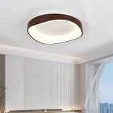 Scandinavische Artistieke Houtnerf Plafondlamp - Stralend thuis Amsterdam