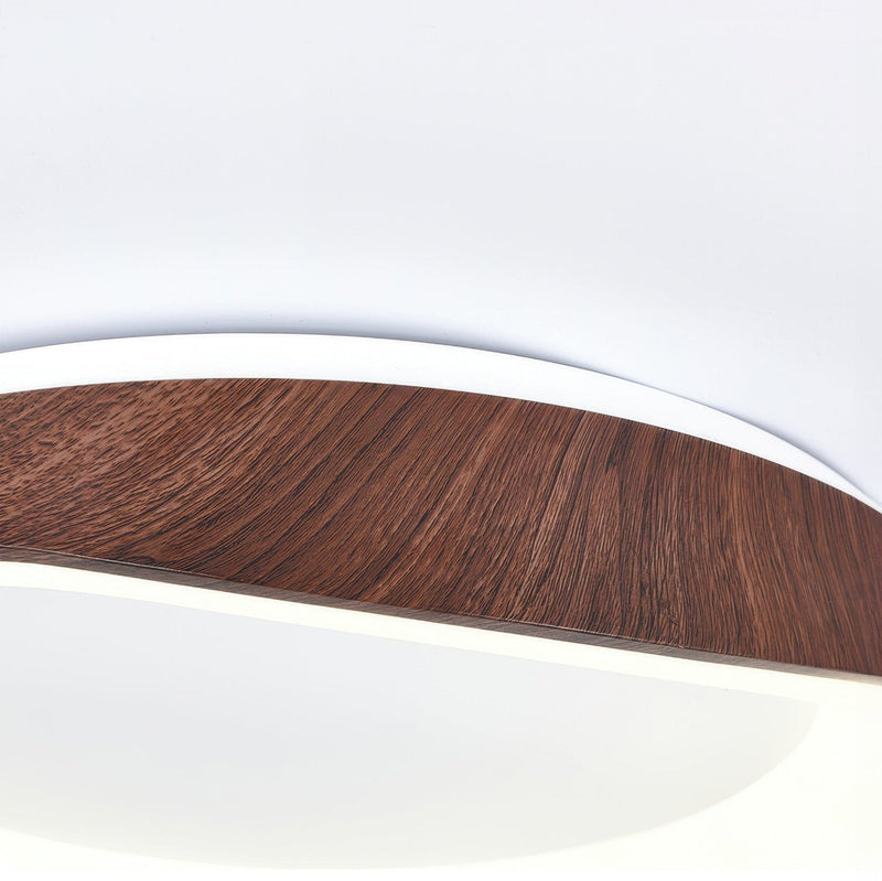 Scandinavische Artistieke Houtnerf Plafondlamp - Stralend thuis Amsterdam