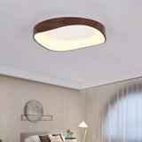 Scandinavische Artistieke Houtnerf Plafondlamp - Stralend thuis Amsterdam