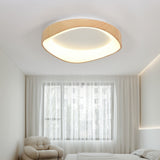 Scandinavische Artistieke Houtnerf Plafondlamp - Stralend thuis Amsterdam