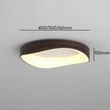 Scandinavische Artistieke Houtnerf Plafondlamp - Stralend thuis Amsterdam