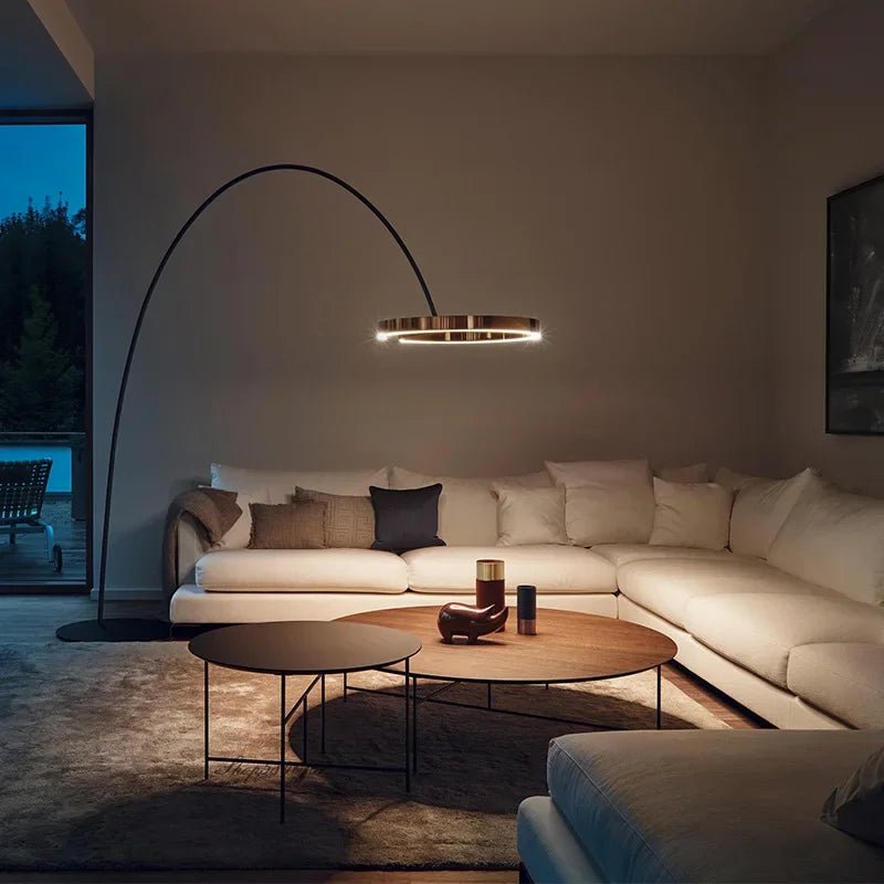 Scandinavische LED design staande lamp - Stralend thuis Amsterdam