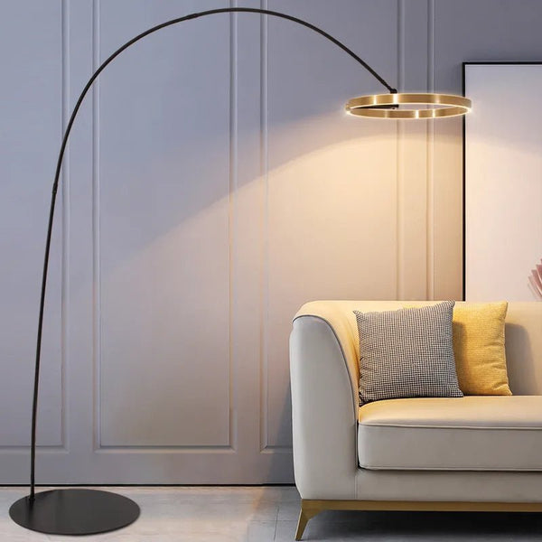 Scandinavische LED design staande lamp - Stralend thuis Amsterdam
