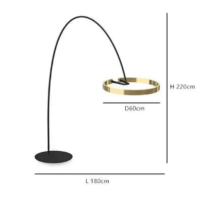 Scandinavische LED design staande lamp - Stralend thuis Amsterdam