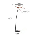 Scandinavische LED design staande lamp - Stralend thuis Amsterdam