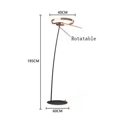 Scandinavische LED design staande lamp - Stralend thuis Amsterdam