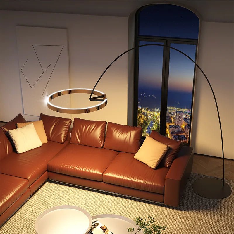 Scandinavische LED design staande lamp - Stralend thuis Amsterdam