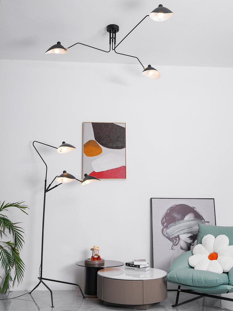 Serge Mouille Plafondlamp A - Stralend thuis Amsterdam