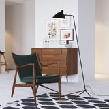 Serge Mouille Vloerlamp - Stralend thuis Amsterdam