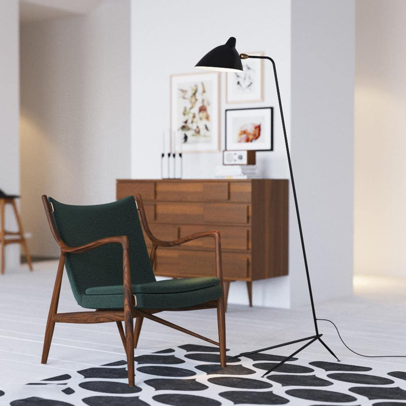 Serge Mouille Vloerlamp - Stralend thuis Amsterdam