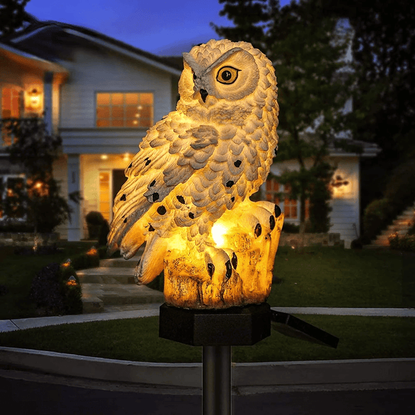 Solar - Uilen lamp (2 - Pack) - Stralend thuis Amsterdam