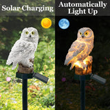 Solar - Uilen lamp (2 - Pack) - Stralend thuis Amsterdam