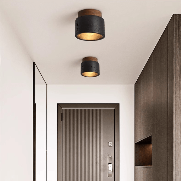 Stenen plafondlamp Ascend - Stralend thuis Amsterdam