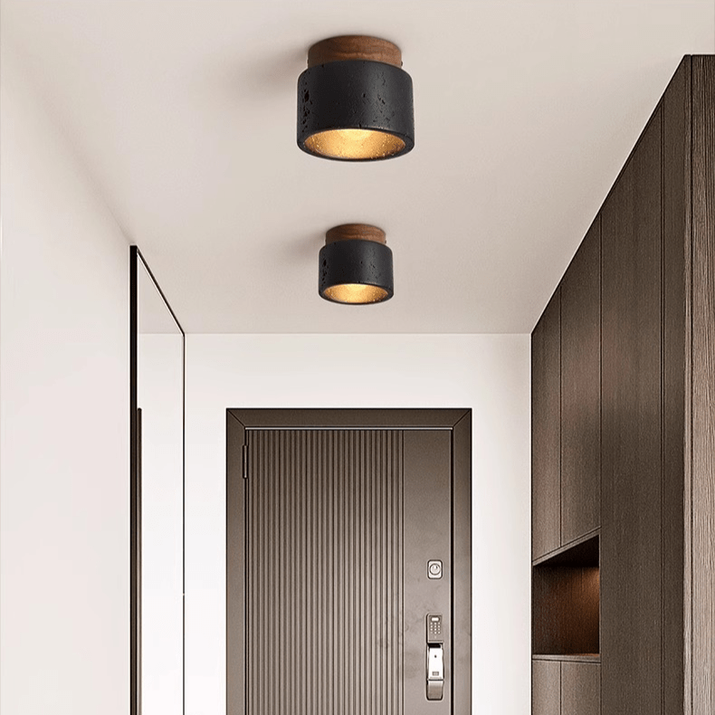 Stenen plafondlamp Ascend - Stralend thuis Amsterdam