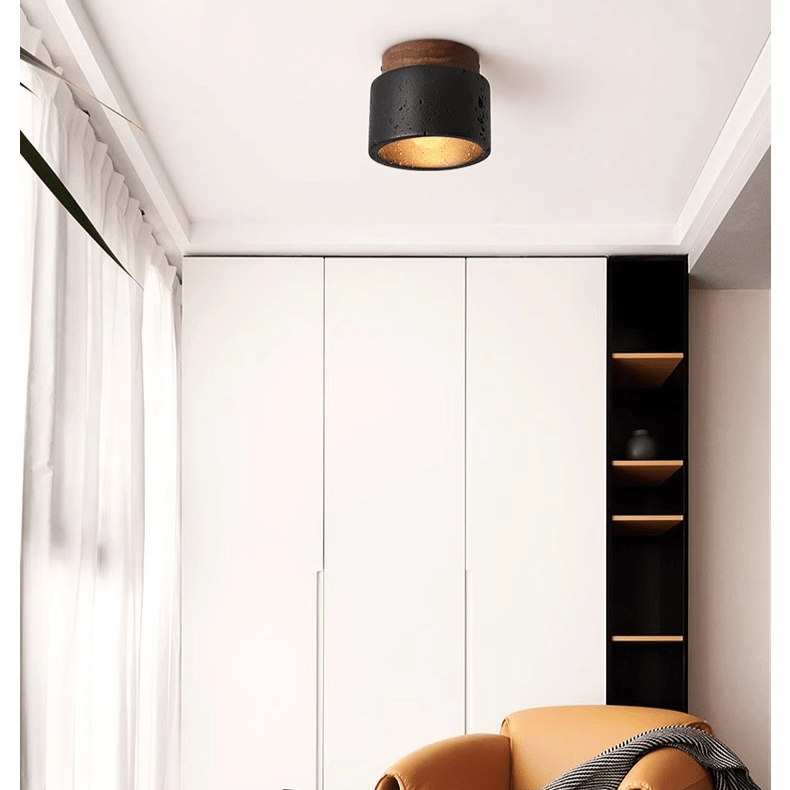 Stenen plafondlamp Ascend - Stralend thuis Amsterdam