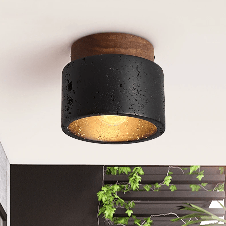 Stenen plafondlamp Ascend - Stralend thuis Amsterdam
