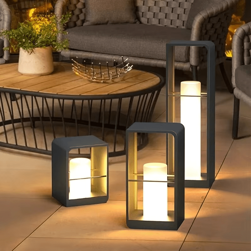 Terraslamp op zonne - energie - Stralend thuis Amsterdam
