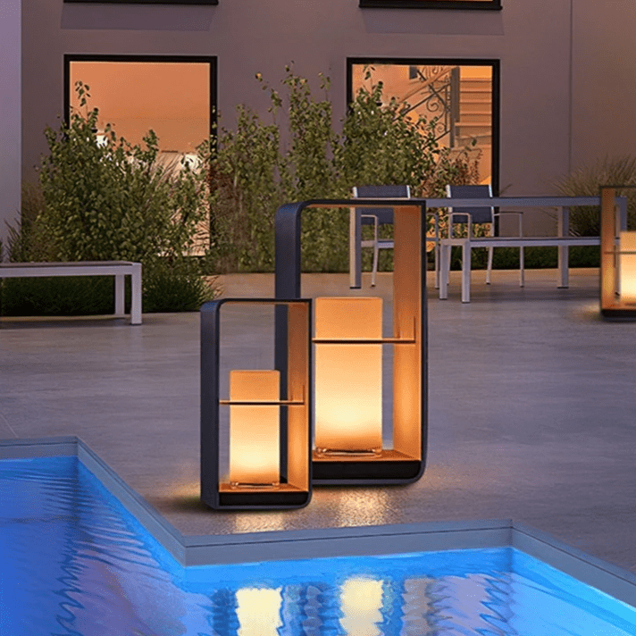 Terraslamp op zonne - energie - Stralend thuis Amsterdam