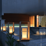 Terraslamp op zonne - energie - Stralend thuis Amsterdam