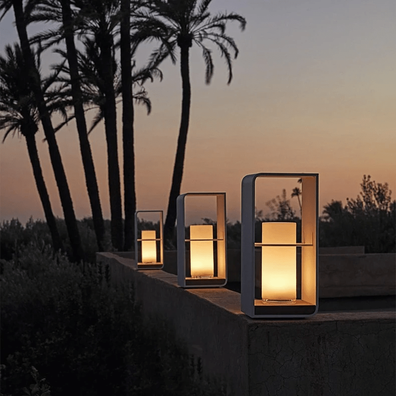 Terraslamp op zonne - energie - Stralend thuis Amsterdam