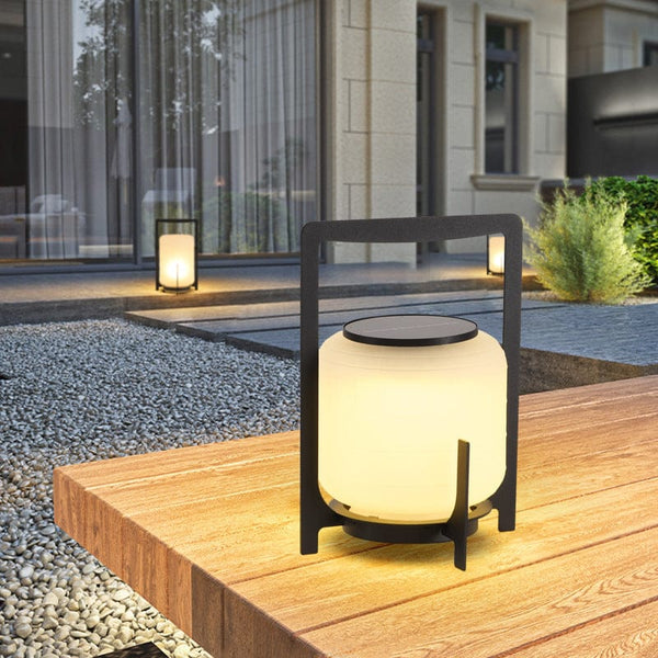 Terraslamp op zonne - energie - Stralend thuis Amsterdam