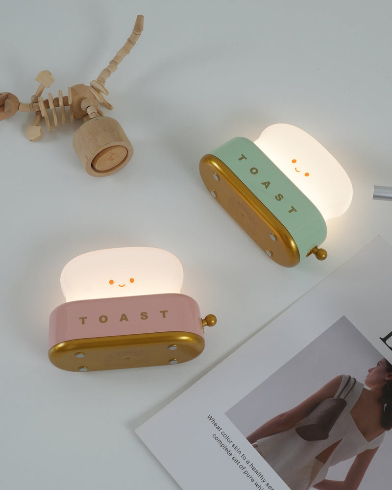 Toaster Design Tafellamp (ingebouwde batterij) - Stralend thuis Amsterdam
