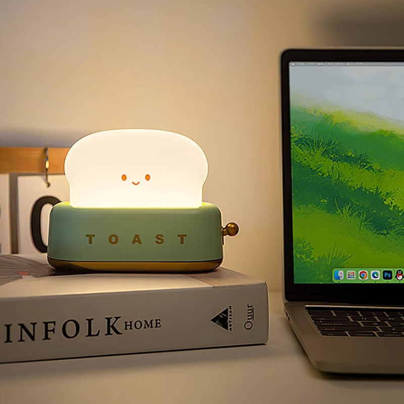 Toaster Design Tafellamp (ingebouwde batterij) - Stralend thuis Amsterdam