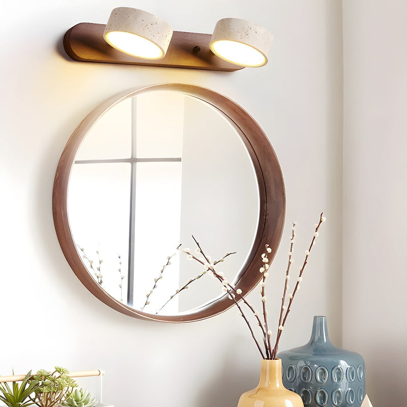 Travertin Duo Lamp Beugel Wandlamp - Stralend thuis Amsterdam