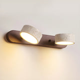 Travertin Duo Lamp Beugel Wandlamp - Stralend thuis Amsterdam