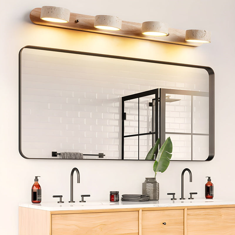 Travertin Duo Lamp Beugel Wandlamp - Stralend thuis Amsterdam
