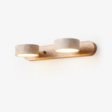 Travertin Duo Lamp Beugel Wandlamp - Stralend thuis Amsterdam