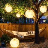 Tuinhanglamp in de vorm van een maan - Stralend thuis Amsterdam