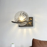 Moderne LED wandlamp glas