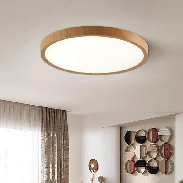Ultradunne ronde plafondlamp - Stralend thuis Amsterdam