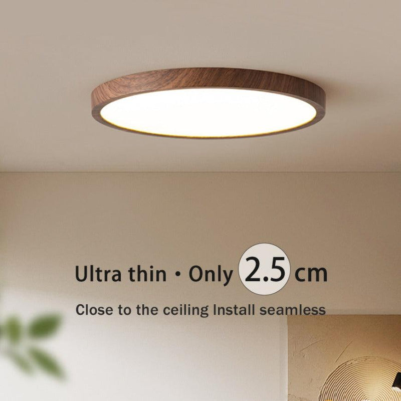 Ultradunne ronde plafondlamp - Stralend thuis Amsterdam