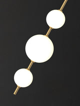 Verticale Wereldbol Wandlamp - Stralend thuis Amsterdam