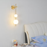 Verticale Wereldbol Wandlamp - Stralend thuis Amsterdam