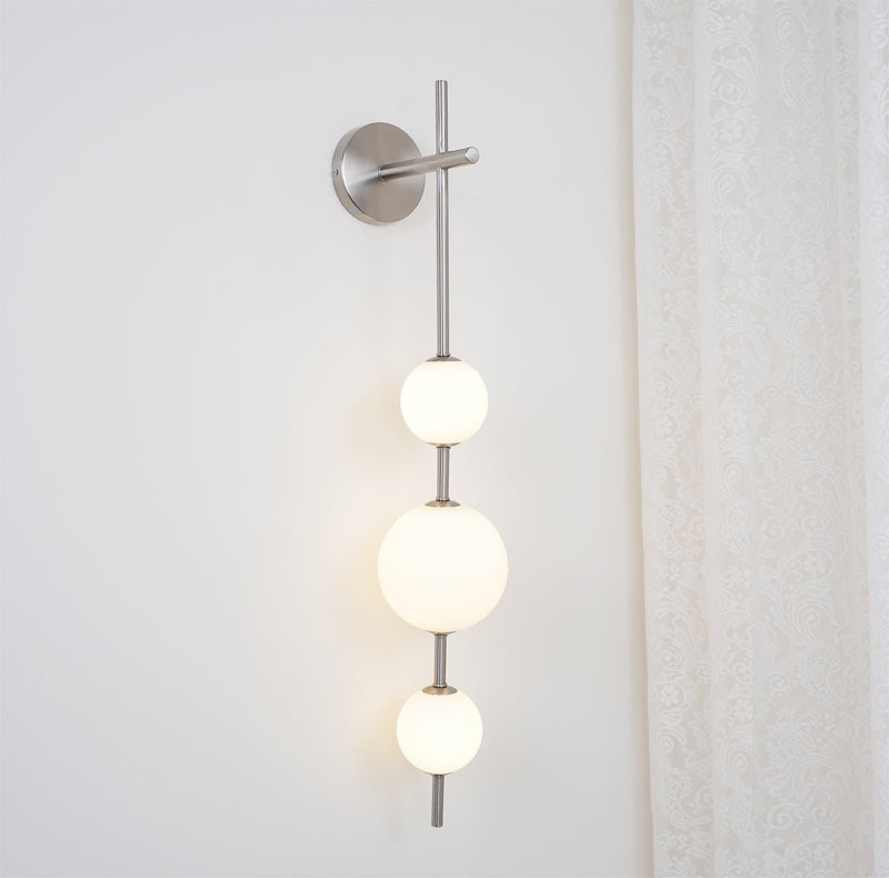 Verticale Wereldbol Wandlamp - Stralend thuis Amsterdam