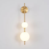 Verticale Wereldbol Wandlamp - Stralend thuis Amsterdam