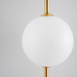 Verticale Wereldbol Wandlamp - Stralend thuis Amsterdam