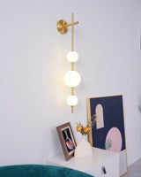 Verticale Wereldbol Wandlamp - Stralend thuis Amsterdam