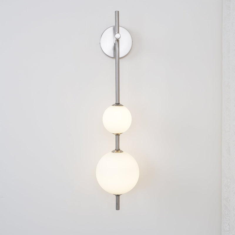 Verticale Wereldbol Wandlamp - Stralend thuis Amsterdam