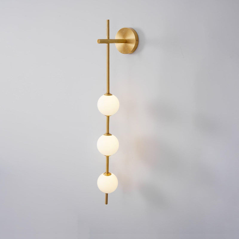 Verticale Wereldbol Wandlamp - Stralend thuis Amsterdam