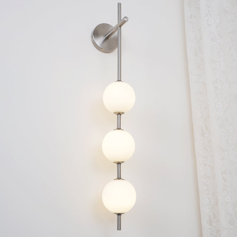 Verticale Wereldbol Wandlamp - Stralend thuis Amsterdam