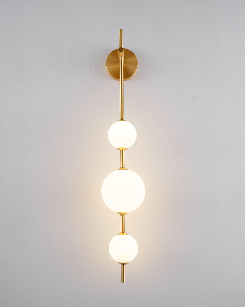 Verticale Wereldbol Wandlamp - Stralend thuis Amsterdam